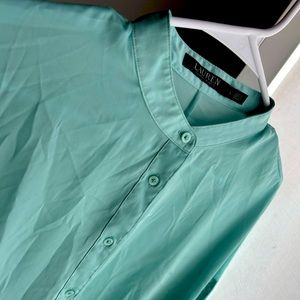 Ralph Lauren Oversized Button-Down Blouse